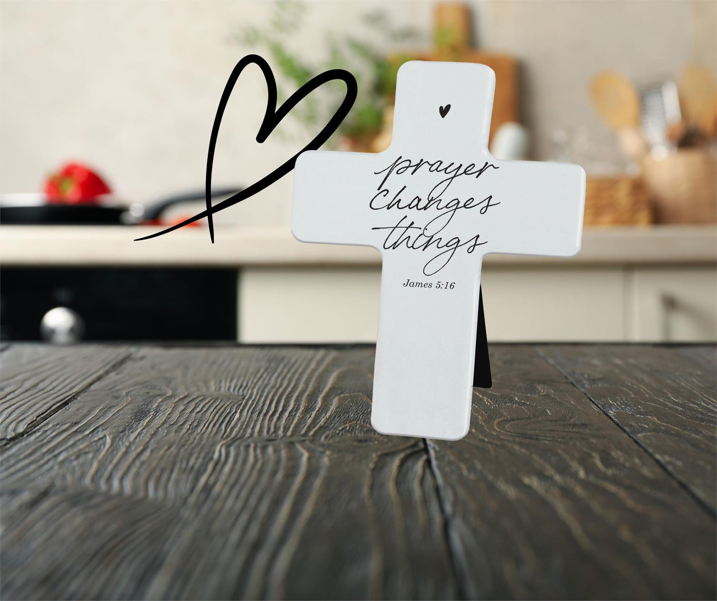 Resin Tabletop Cross