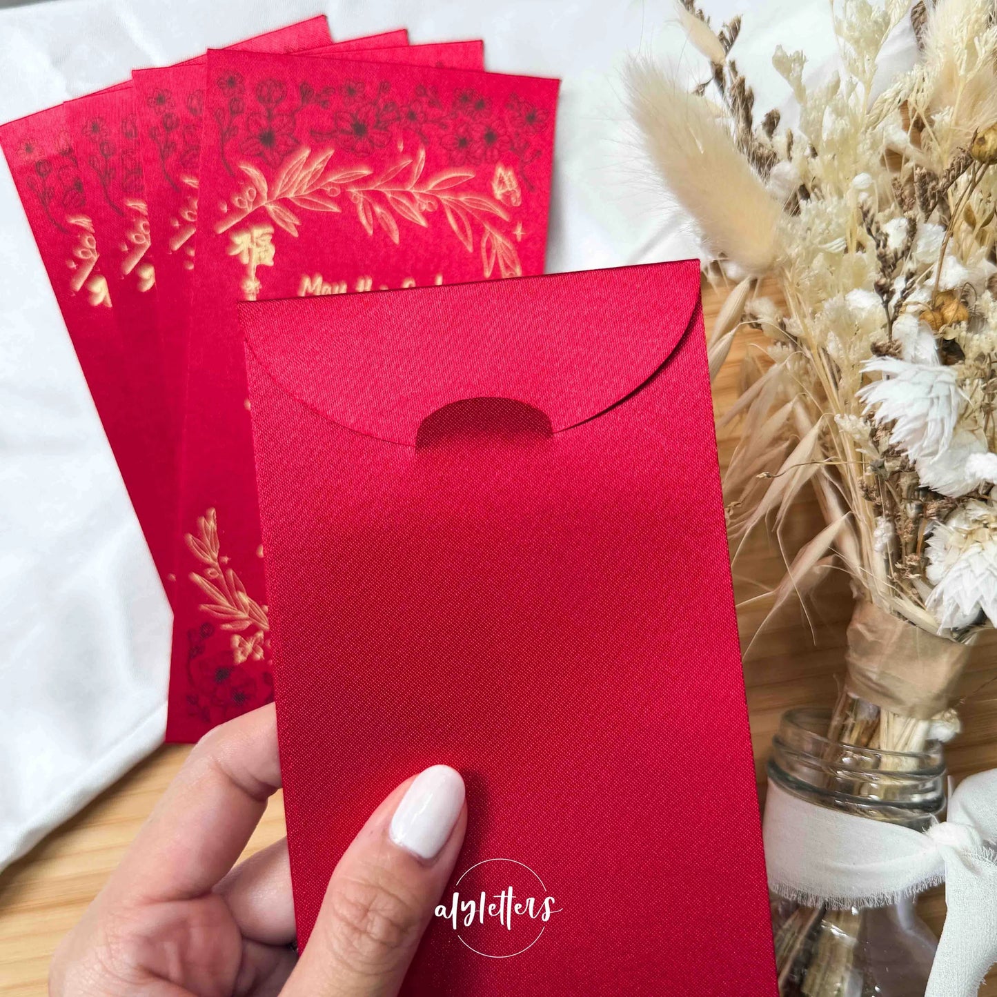 Silk Red Packets - God of Hope (Pack of 10)