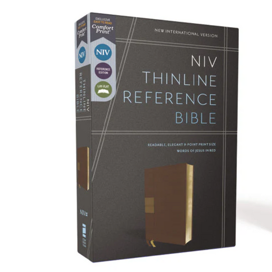 NIV Thinline Ref Bible, Leathersoft