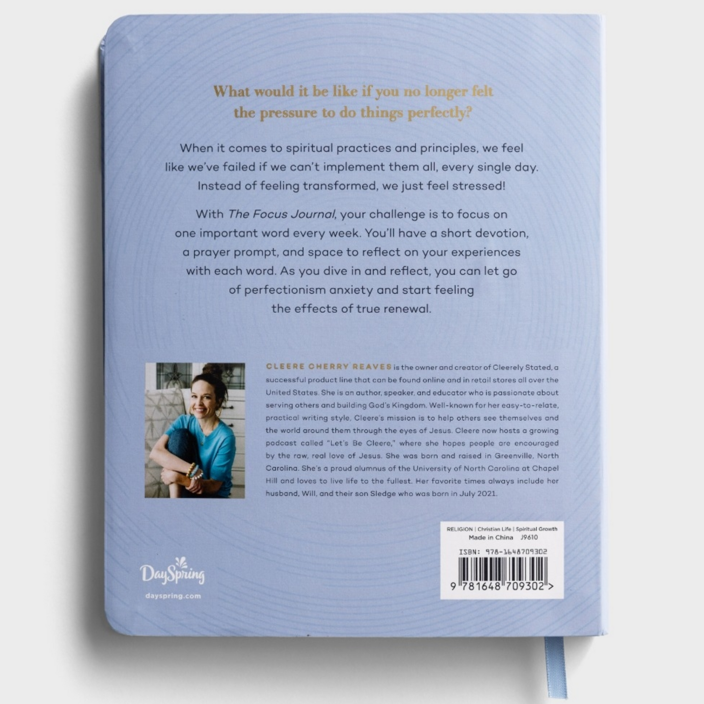 The Focus Journal: 52 Weeks to a More Intentional Life (#J9610)