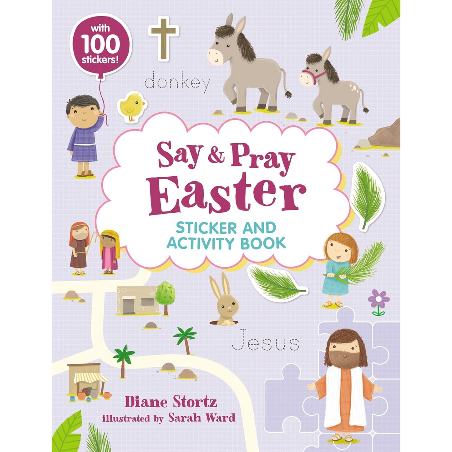 Say and Pray Bible Easter Sticker and Activity Book