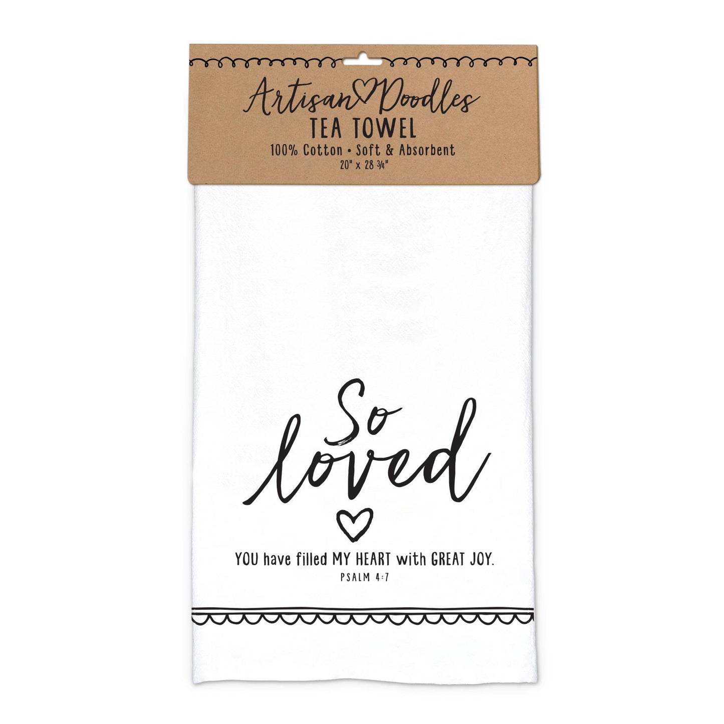 Tea Towel - Artisan Doodles