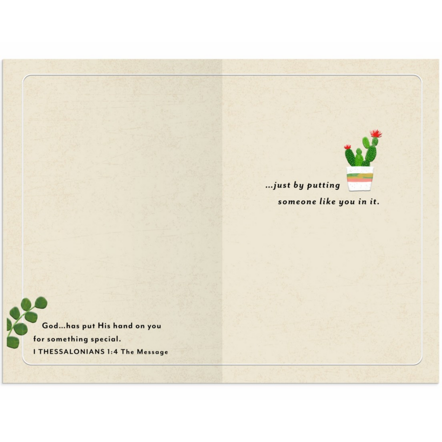 Appreciation - God Made the World Kinder (#J8227)