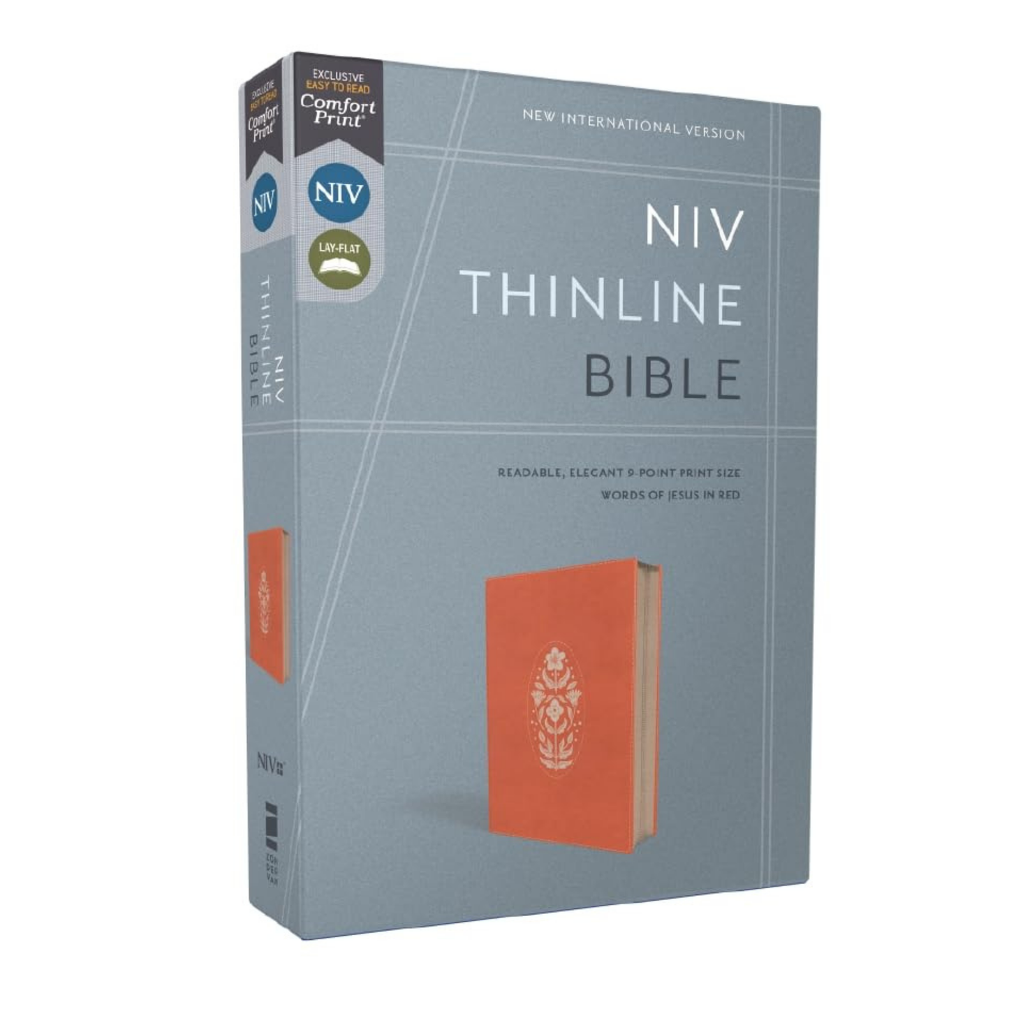 NIV Thinline Bible, Leathersoft (Zippered)