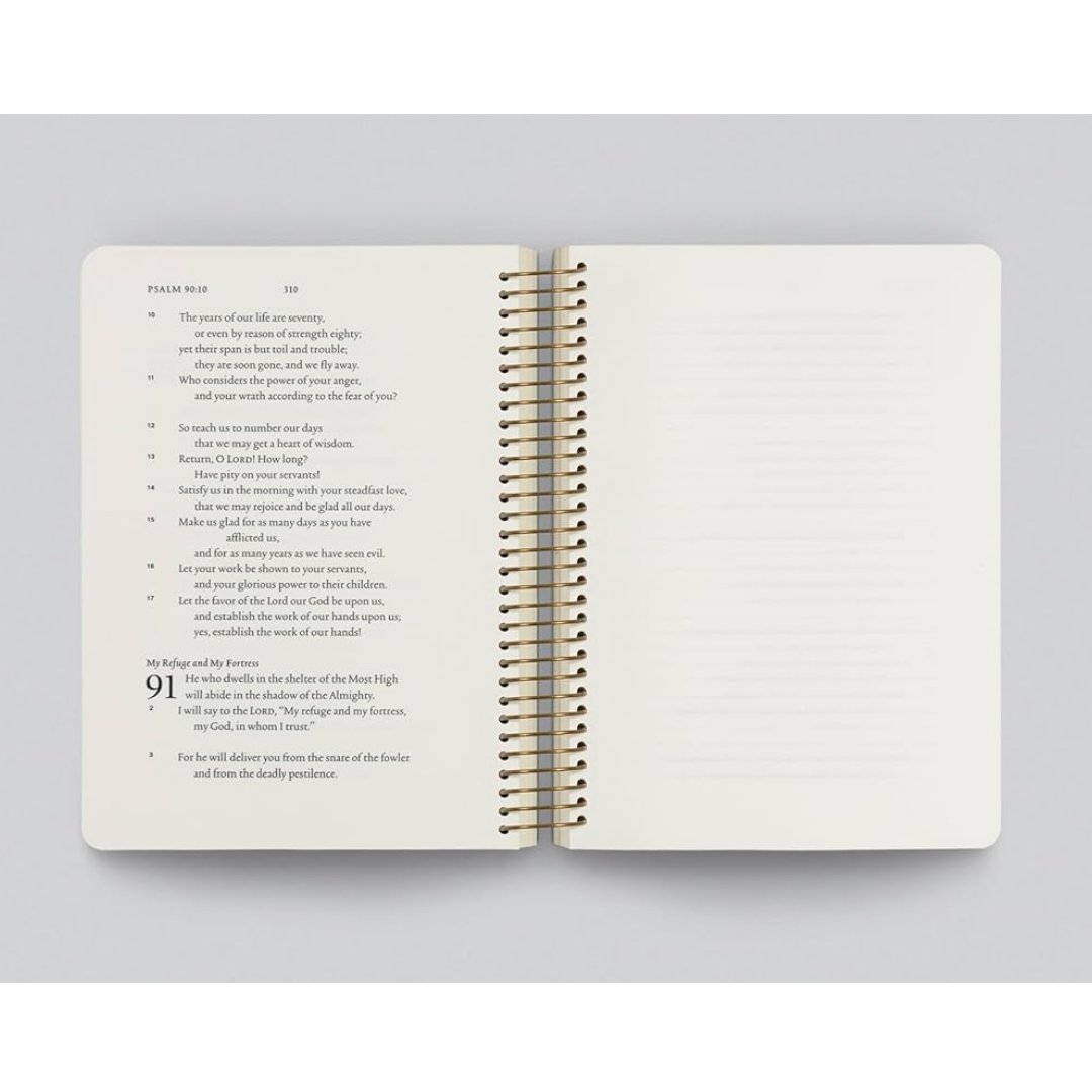 ESV Spiral-Bound Scripture Journal: Psalms (Artwork by Ruth Chou Simons) (Paperback)