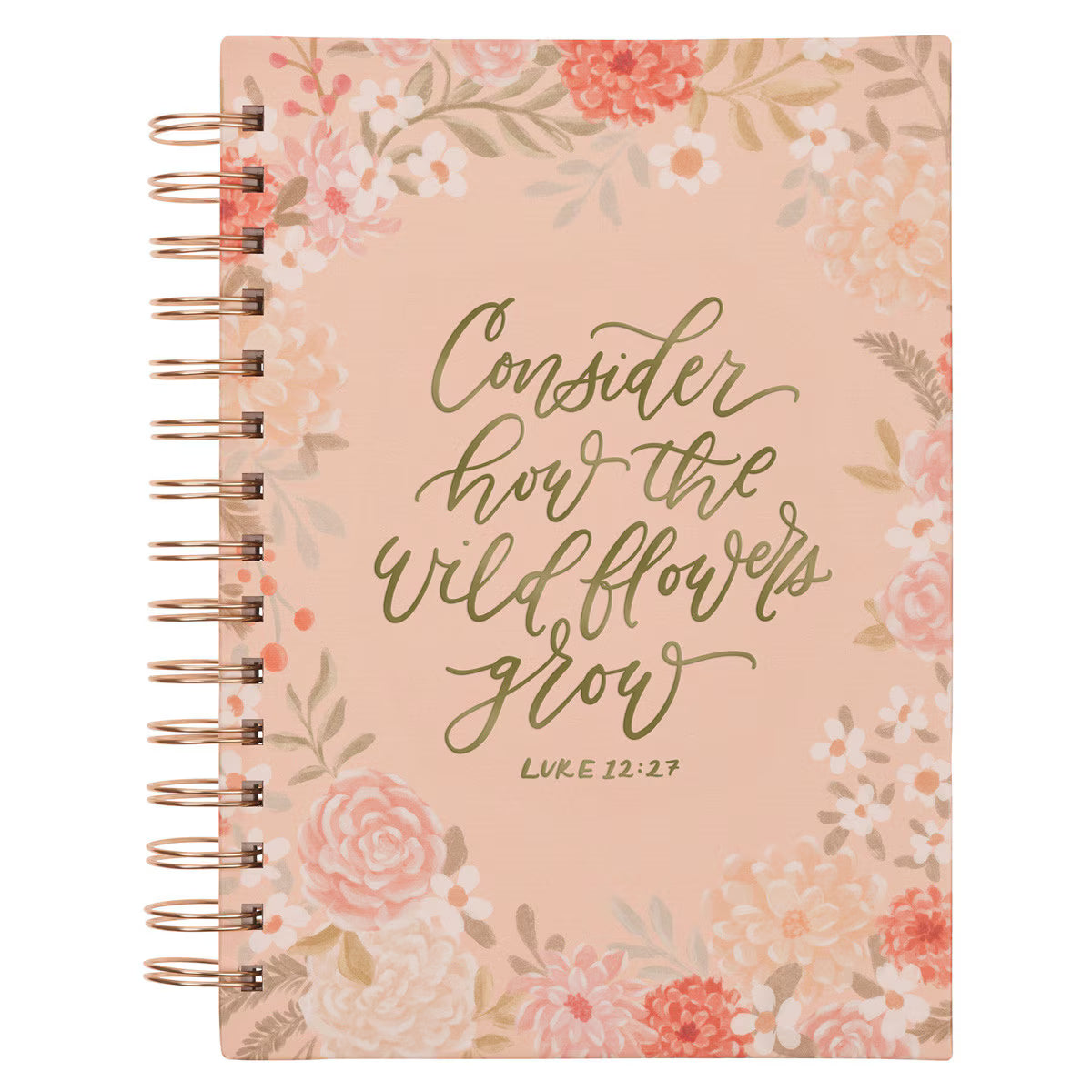 Wirebound Journal - Consider the Wildflowers (JLW277)