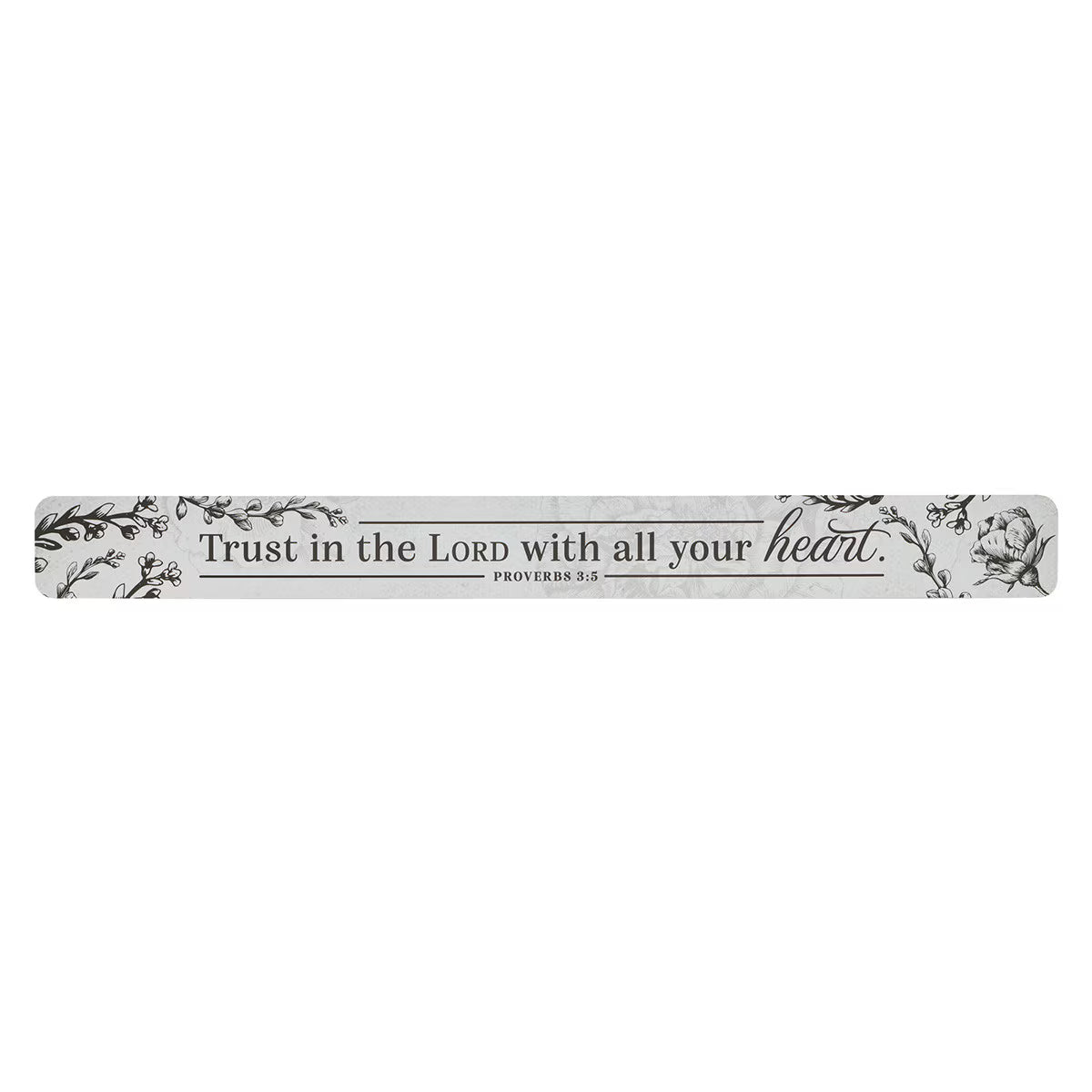 Trust in the Lord Large Magnetic Strip - Proverbs 3:5 (LMS001)