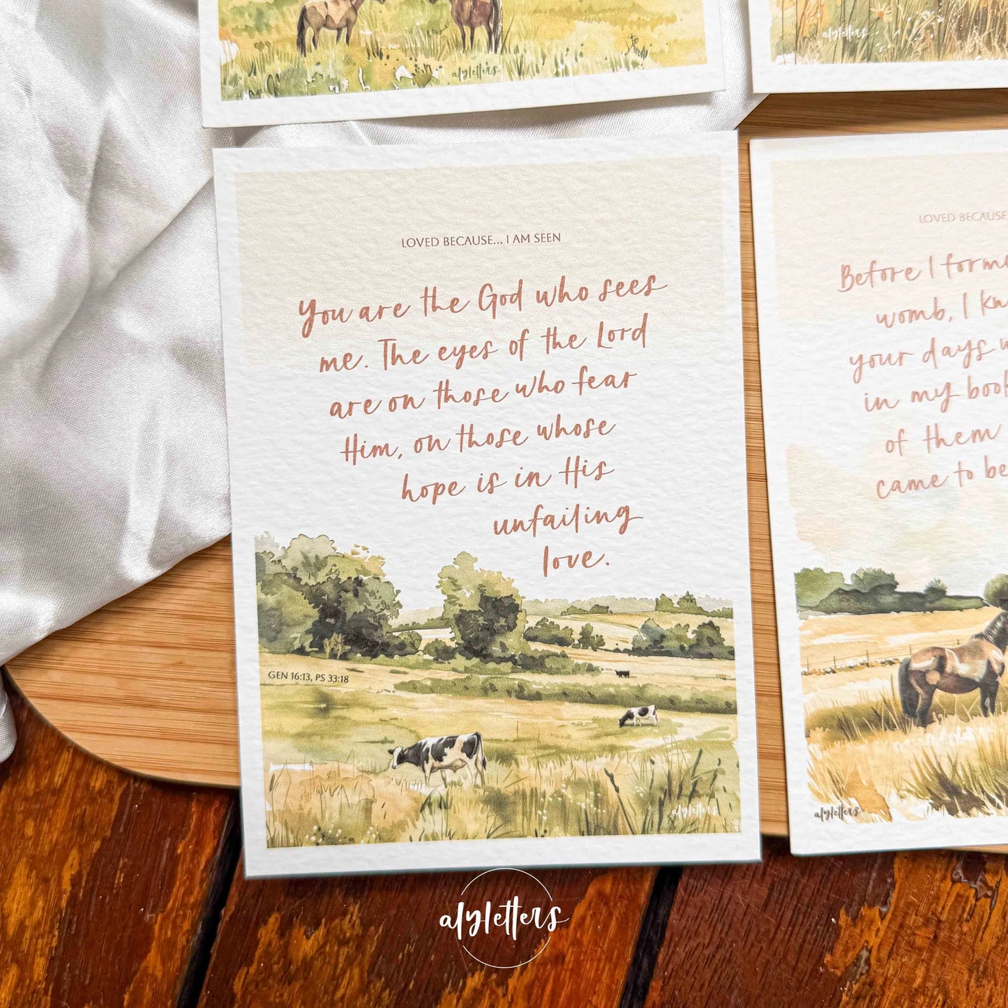 Blessing Cards (Set of 6) - Loved Because