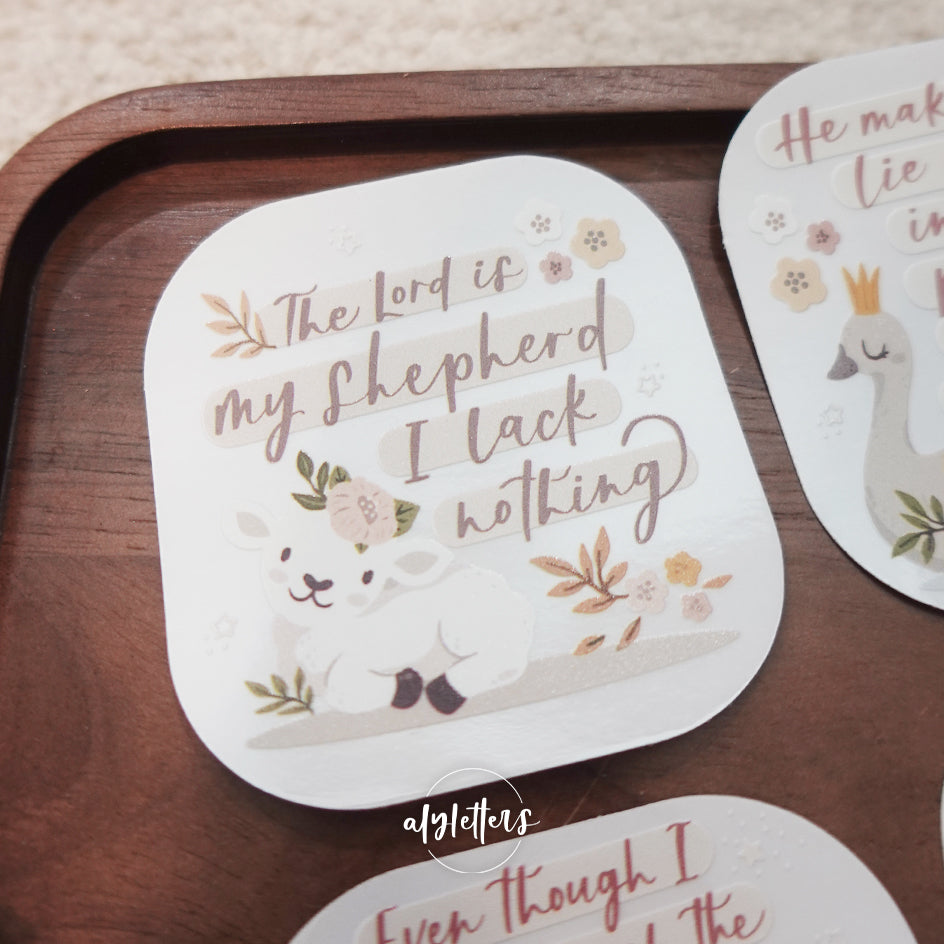 Psalm 23 Stickers