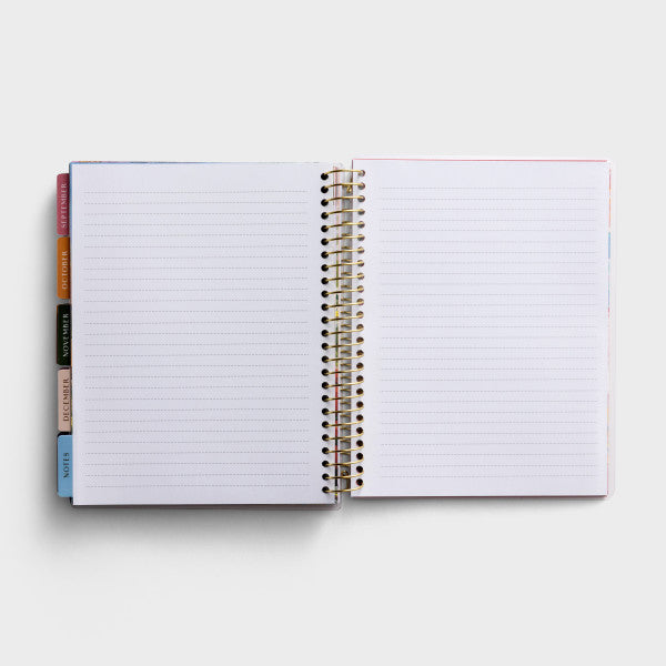 2025-2026 Agenda Planner (18-Month) - Never Stop Blooming (U3367)