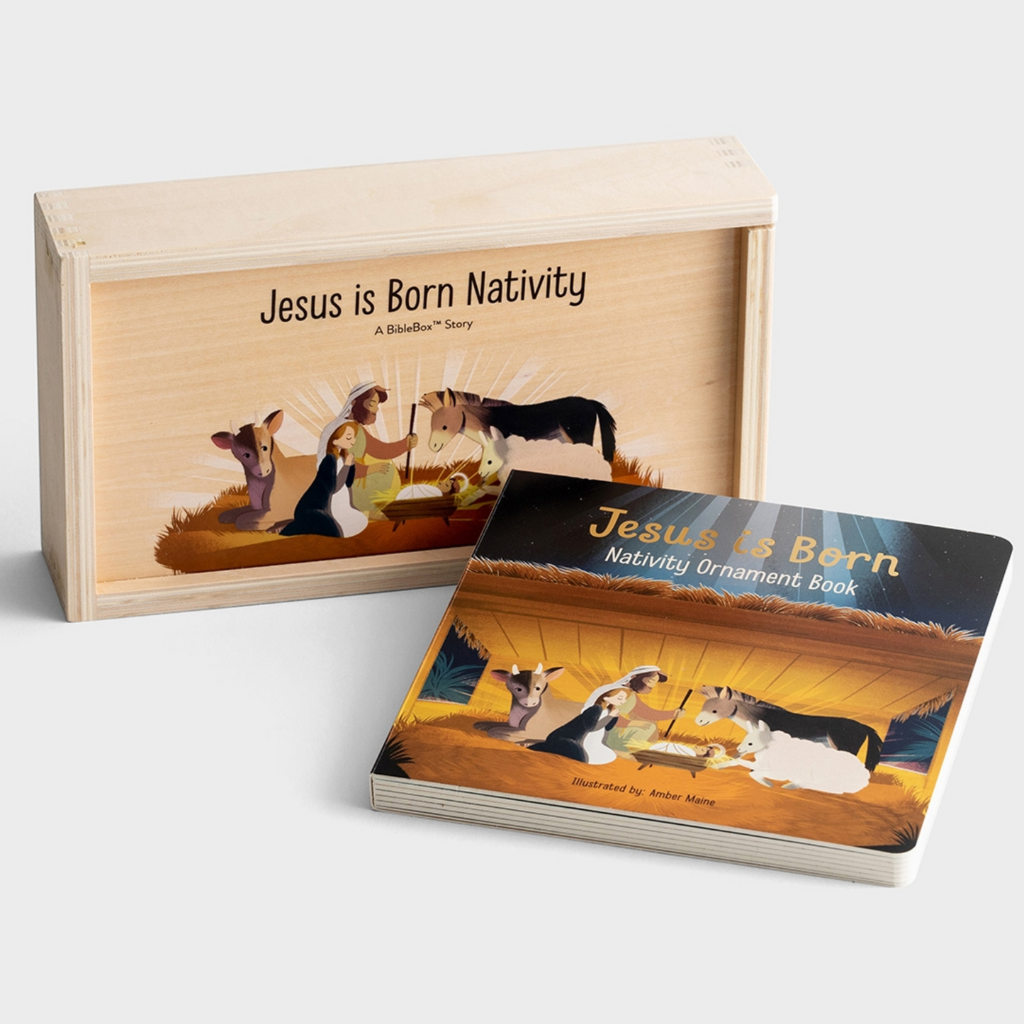 Jesus Is Born - BibleBox™ Nativity Set (#J2086)