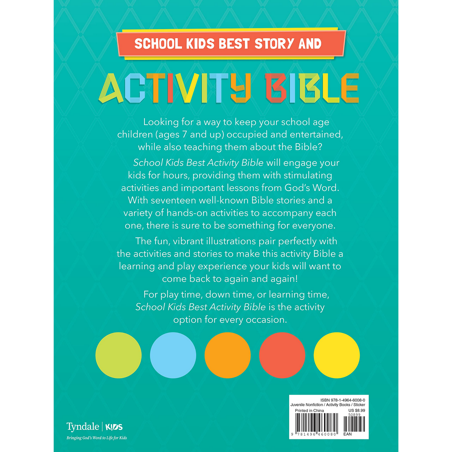 School Kids Best Story and Activity Bible