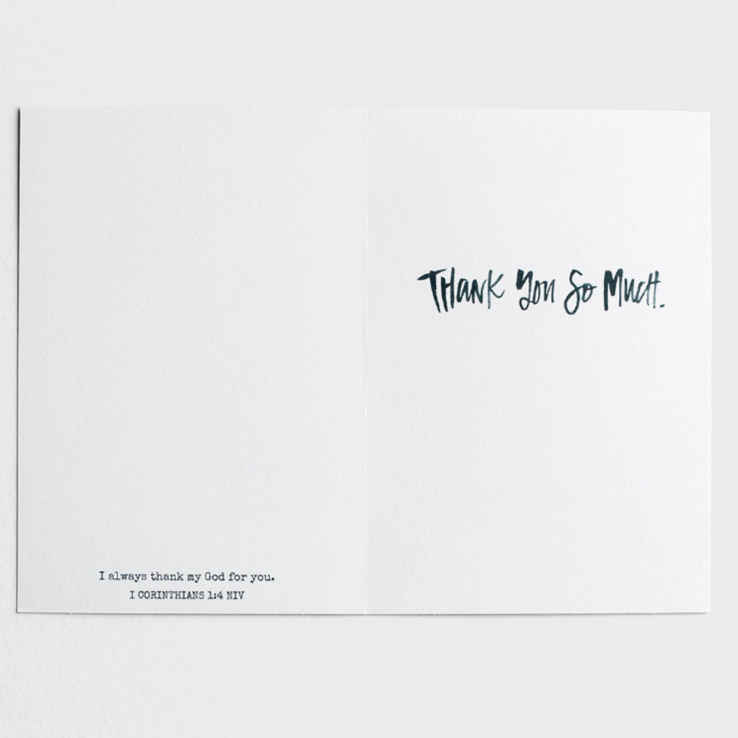 Thank You - No Big Deal (#J3838)