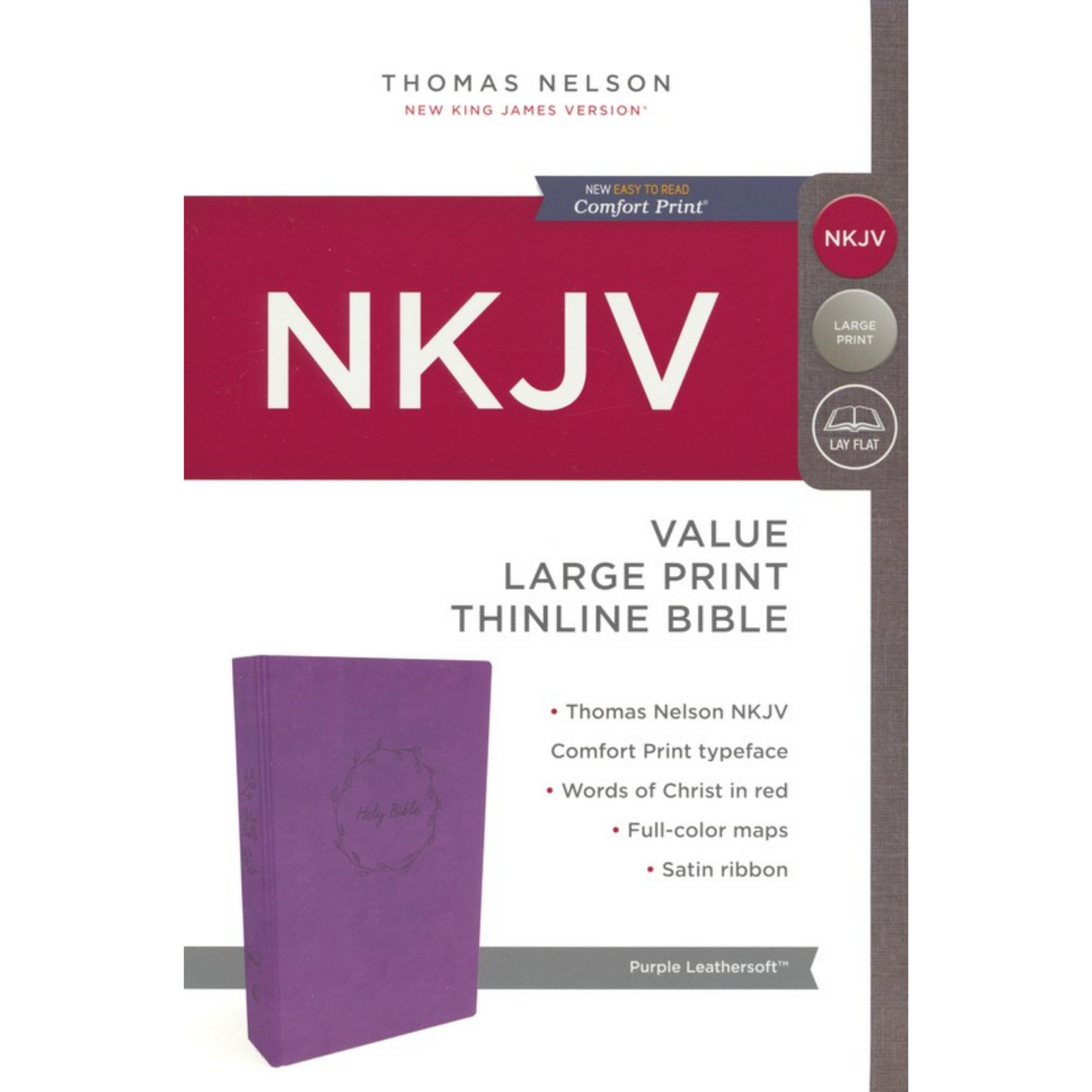NKJV Value Thinline Bible, Large Print