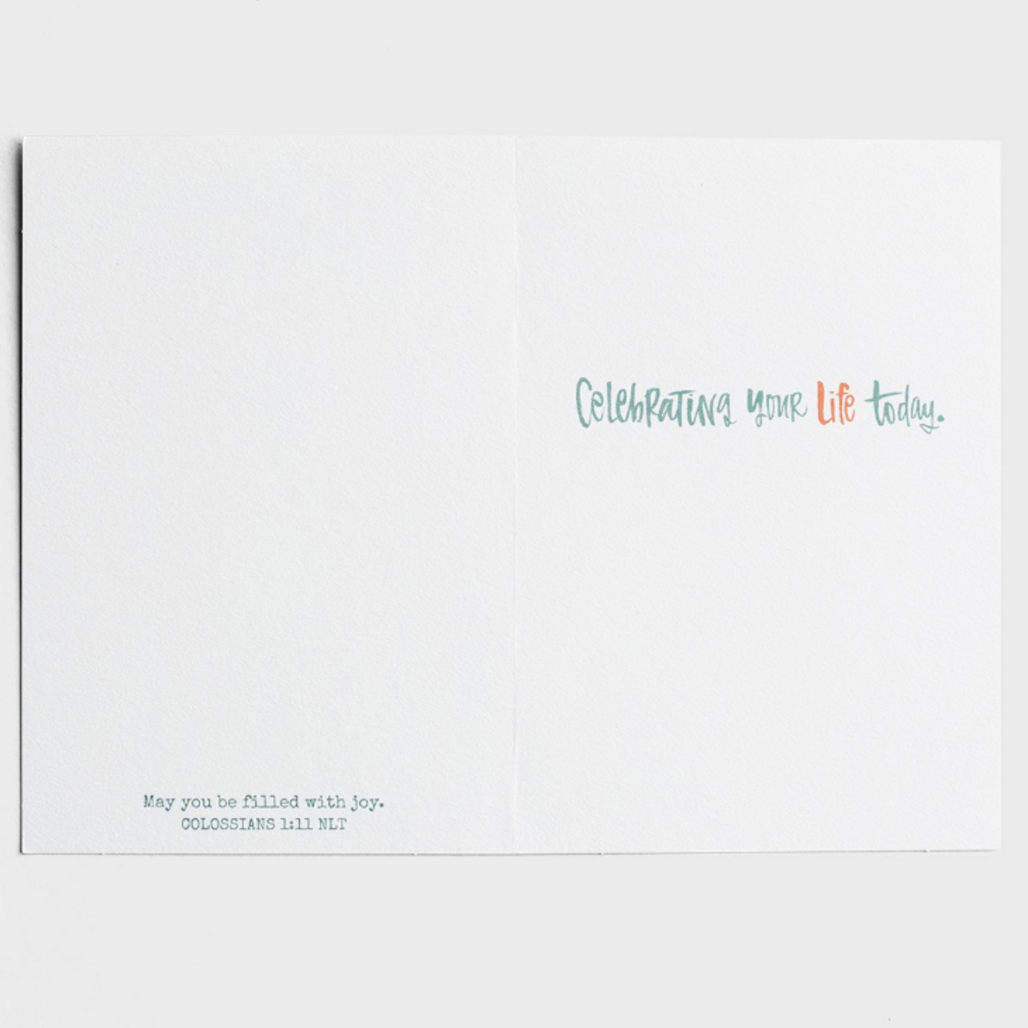 Birthday - Your Life Adds Light (#J3836)