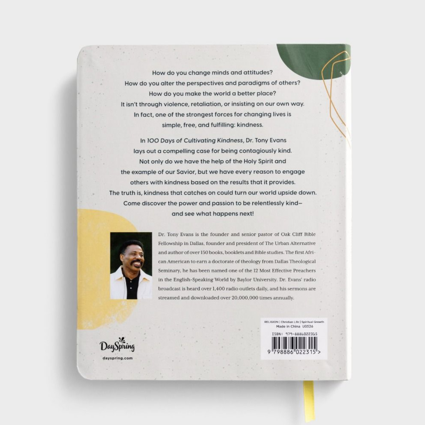 100 Days of Cultivating Kindness - A Devotional Journal (#U0526)