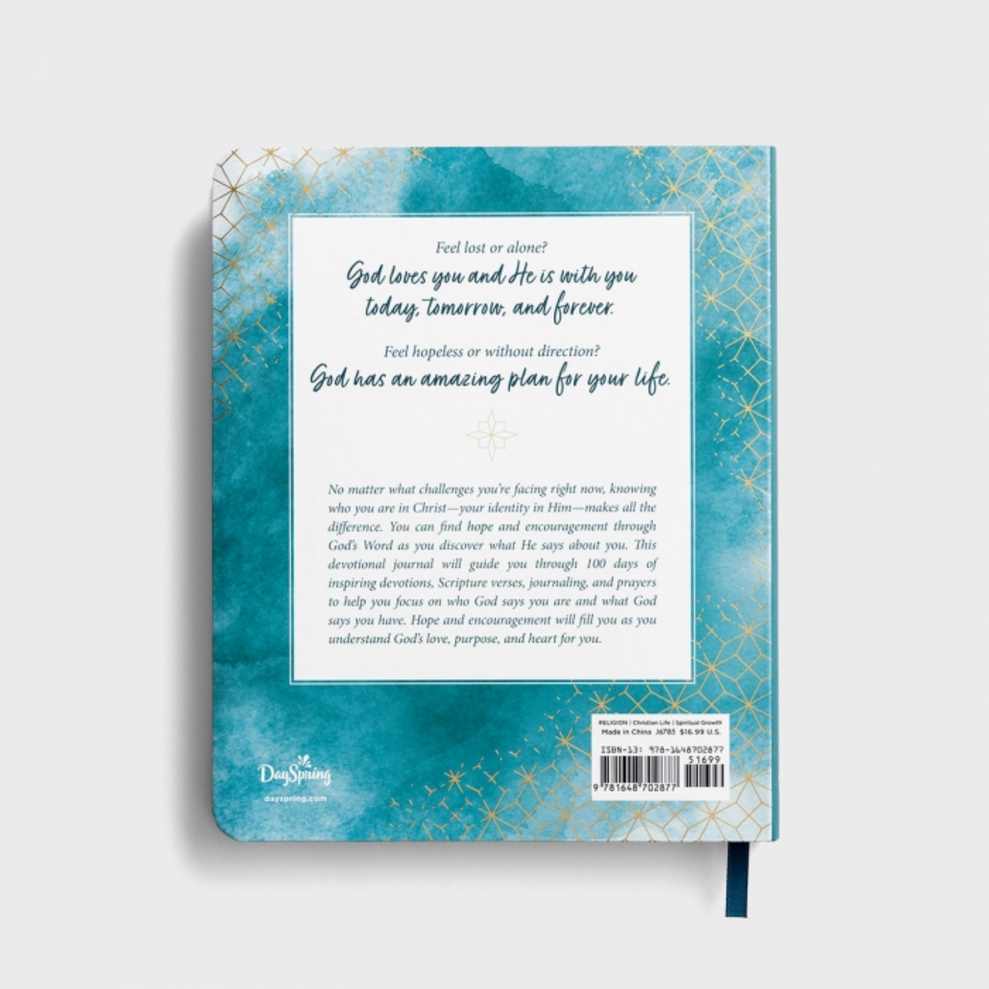 100 Days of Hope & Encouragement - Devotional Journal (#J6785)