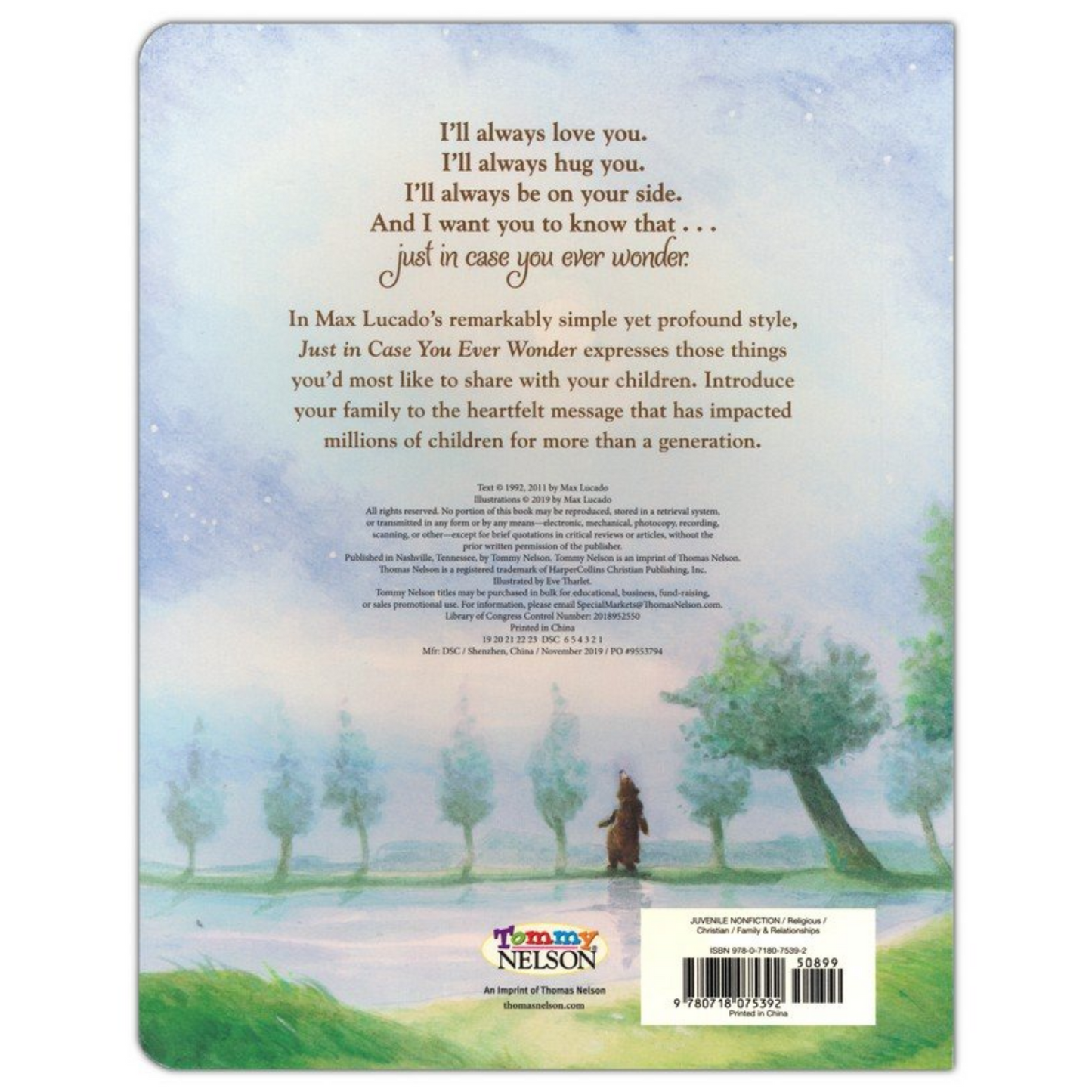 Just in Case You Ever Wonder (Boardbook)