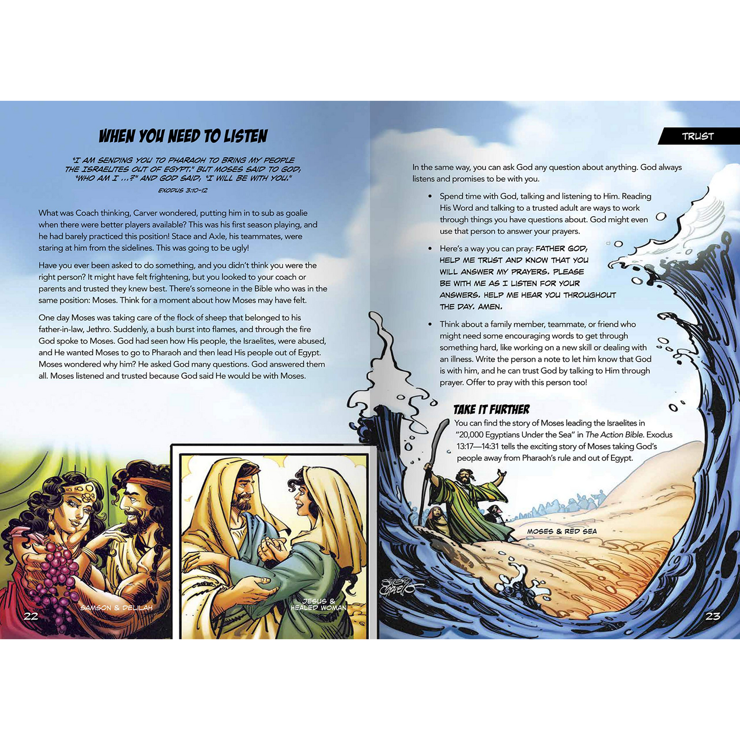 The Action Bible Anytime Devotions