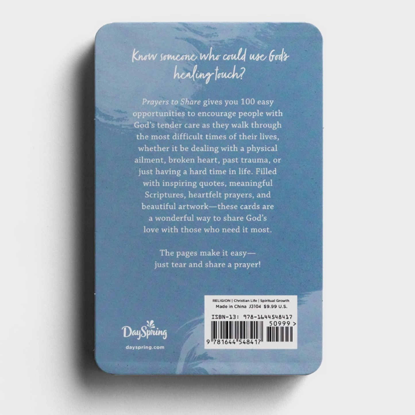 Prayers to Share: 100 Pass-Along Notes For Healing (#J3104)