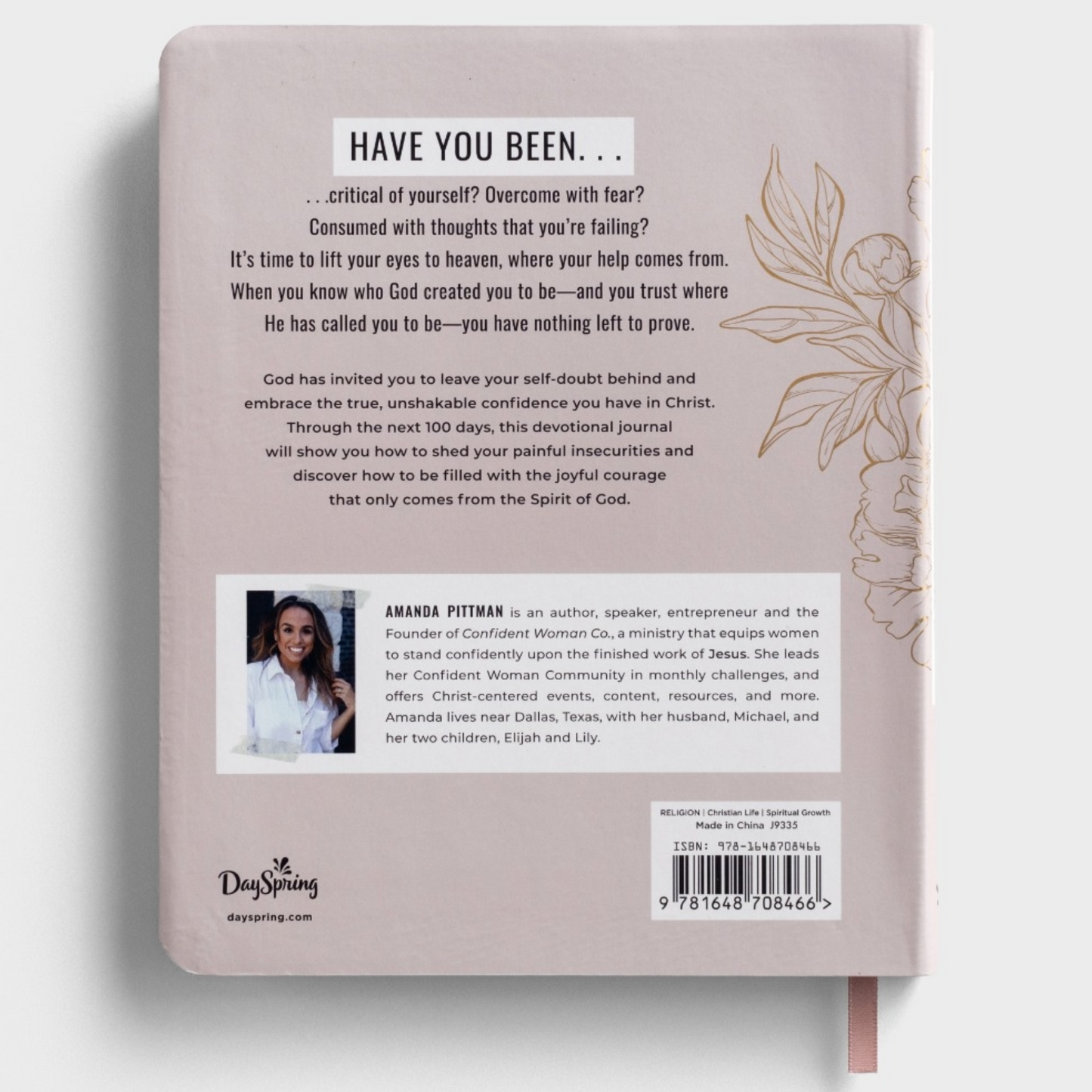 100 Days of Life-Changing Confidence - A Devotional Journal (#J9335)