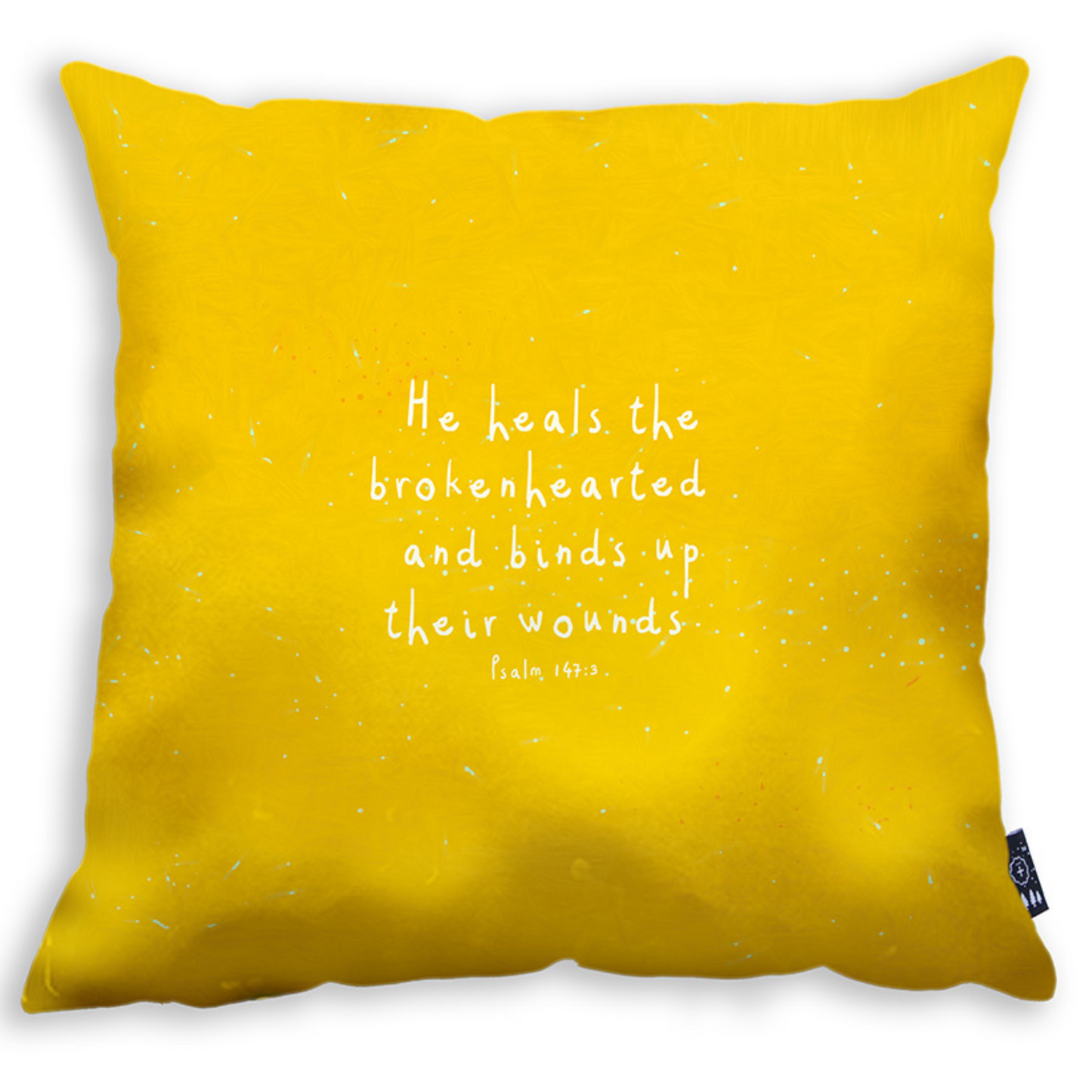 He Heals the Brokenhearted - Cushion Cover