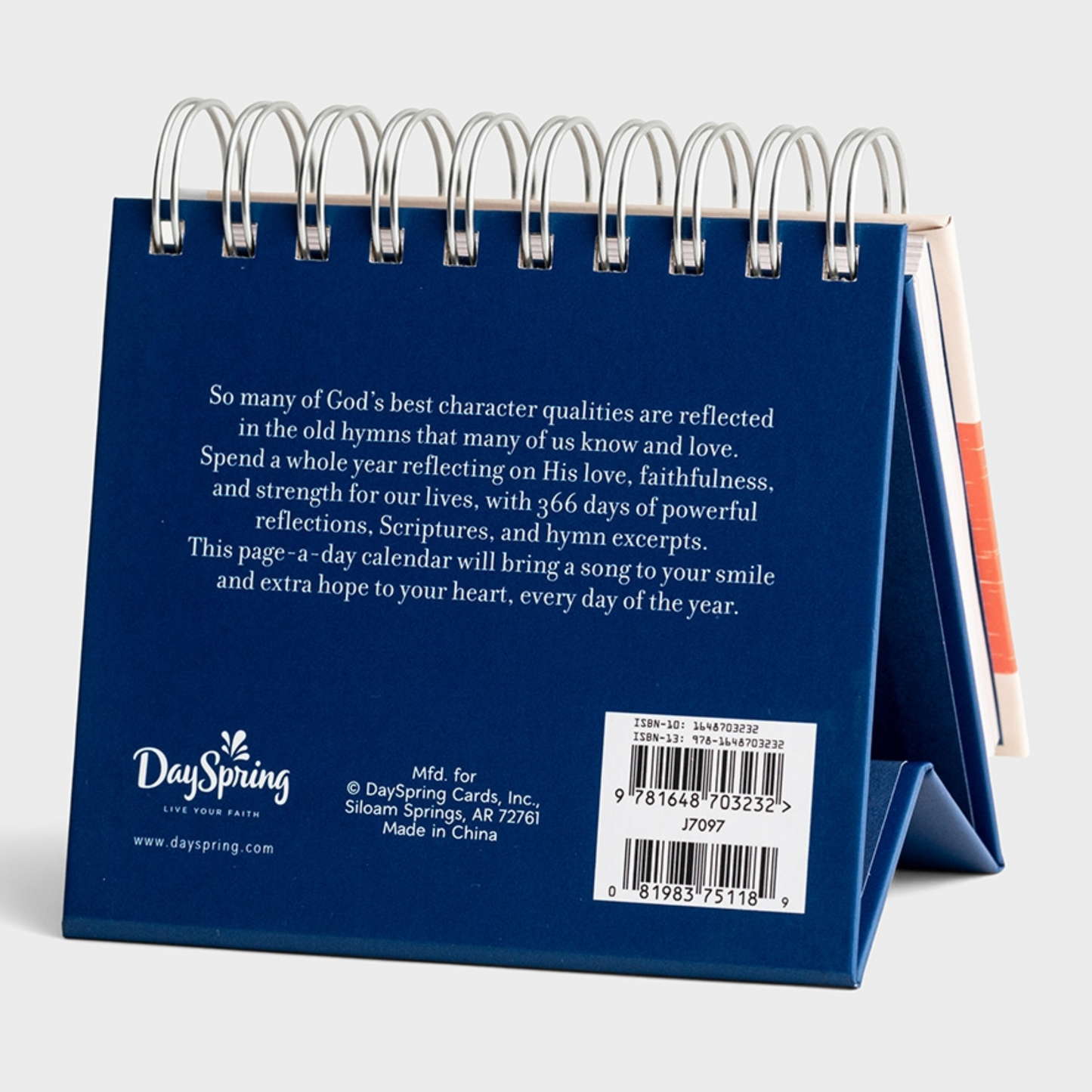 Perpetual Calendar - Blessed Assurance (#J7097)