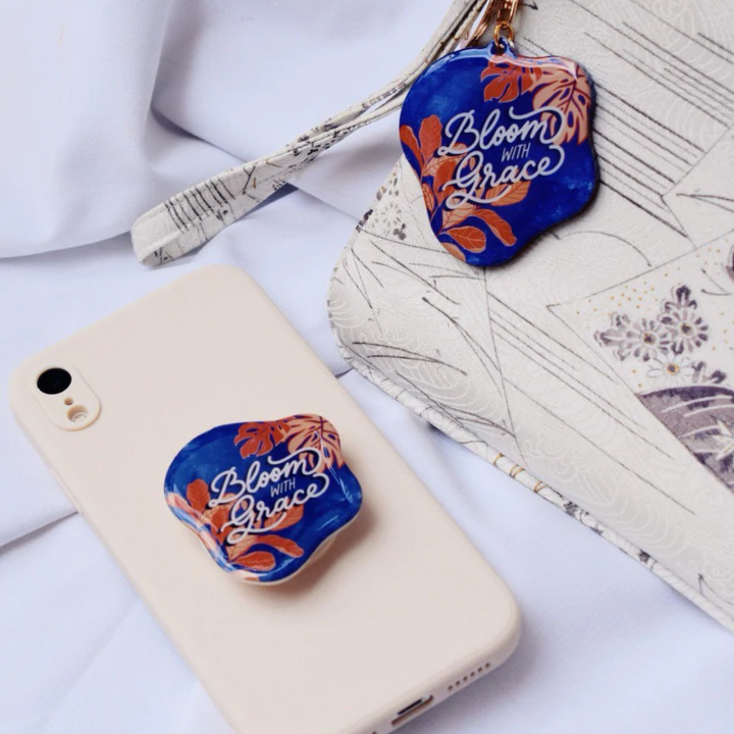 Bloom With Grace Keychain