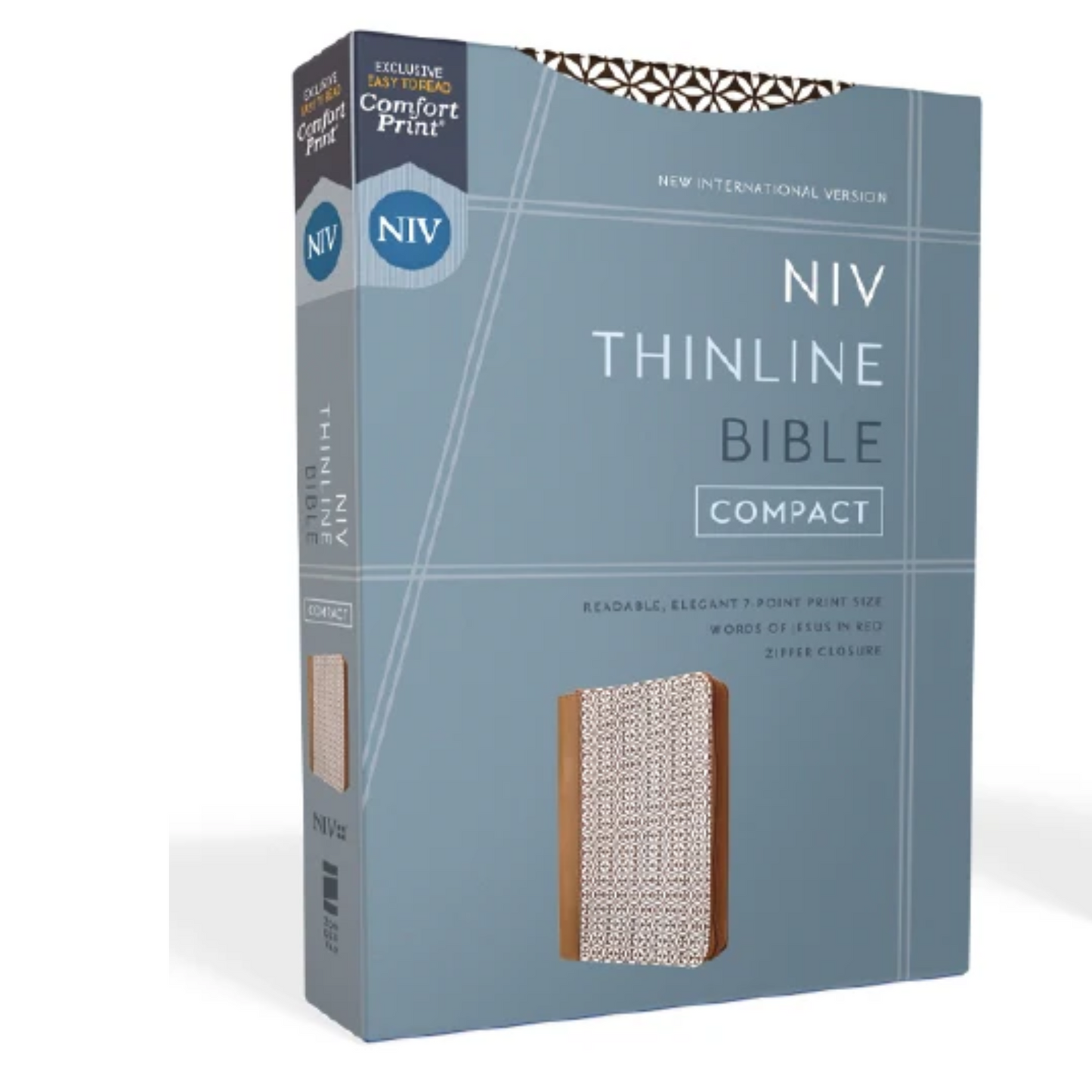 NIV Thinline Bible, Compact, Leathersoft