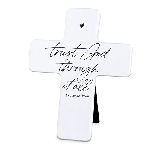 Resin Tabletop Cross