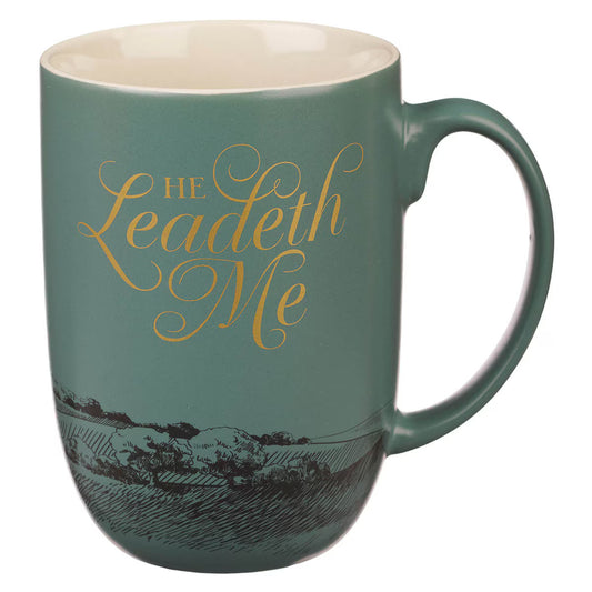 Ceramic Mug - He Leadeth Me (MUG1266)