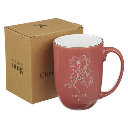 Ceramic Mug - TRUST, Proverbs 3:5 (MUG1342)