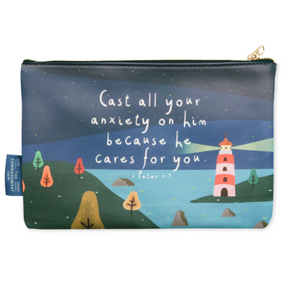 Peace I leave with you | Cast all your anxiety - Pouch