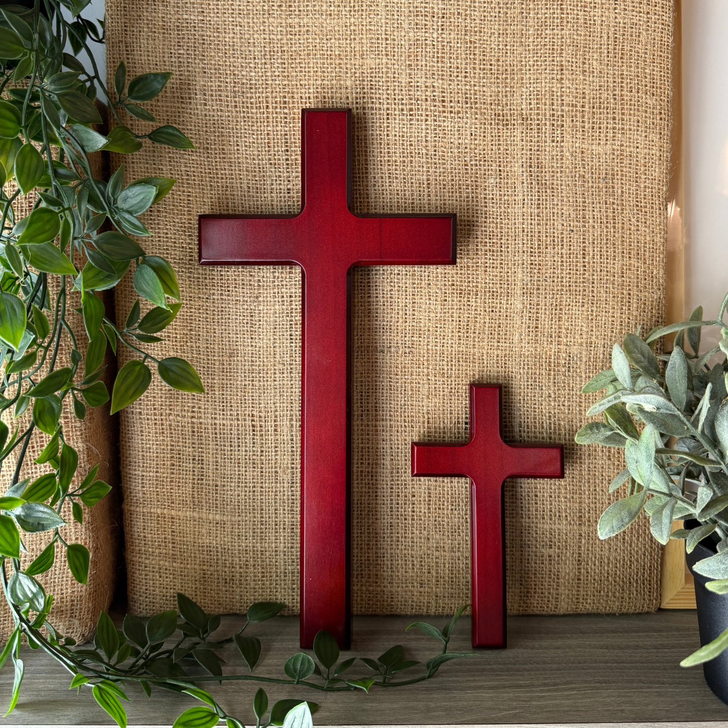 Wood Cross - 15cm