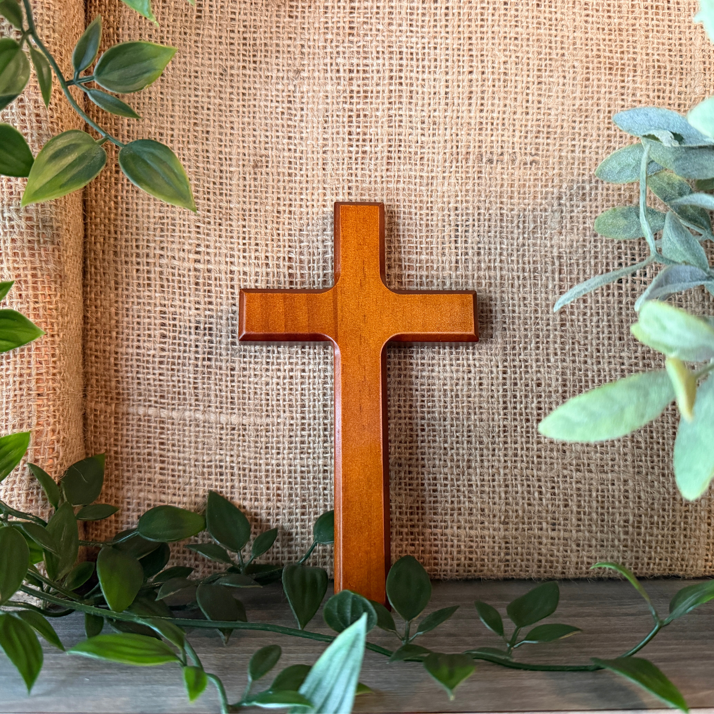 Wood Cross - 15cm