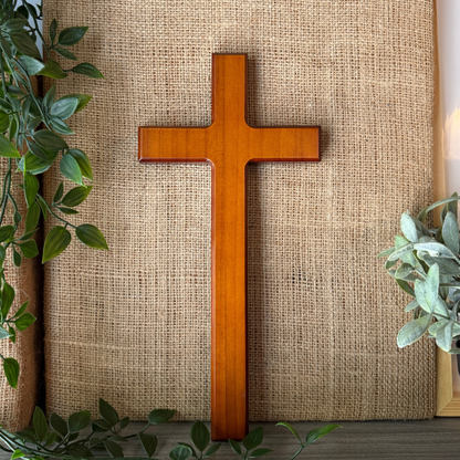 Wood Cross - 31cm
