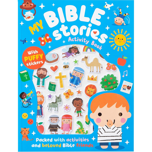 My Bible Stories Activity Book (Blue)