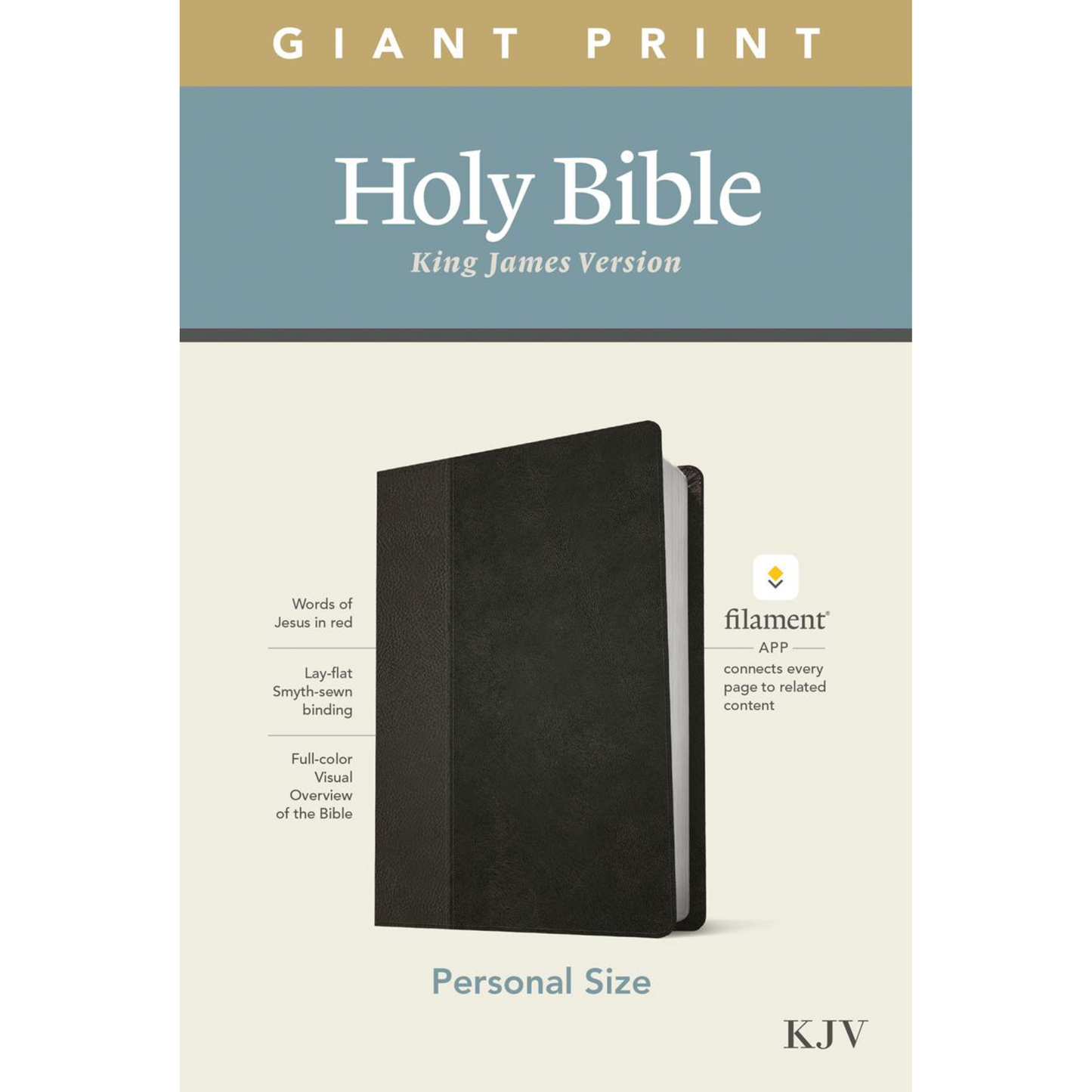 KJV Personal Size Giant Print, Filament-Enabled Edition