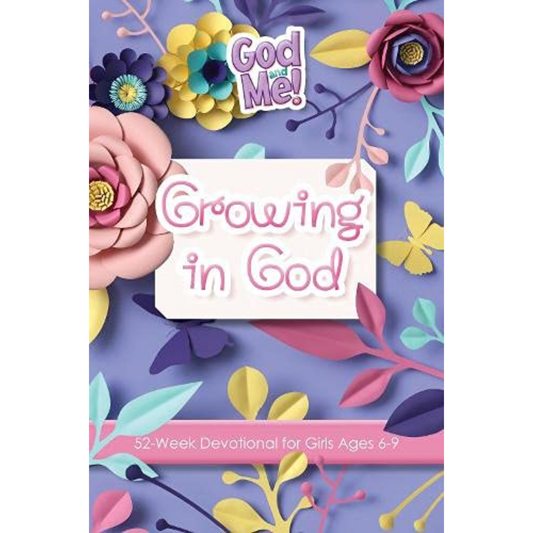 Growing in God 52-Week Devotional (For Girls Ages 6-9)