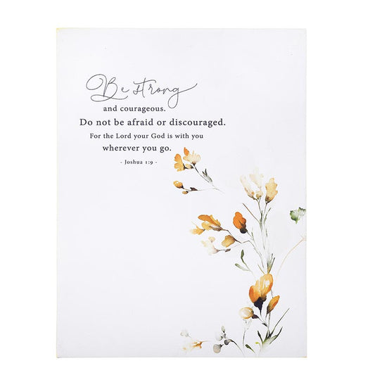 Wood Block - Be Strong (BHB2002)