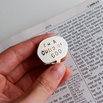 1 JOHN 3:1 Enamel Pins (CHILD OF GOD)