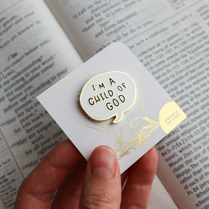 1 JOHN 3:1 Enamel Pins (CHILD OF GOD)