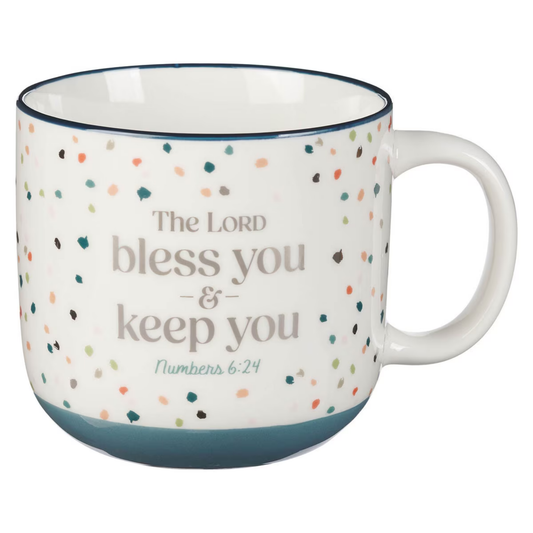 Ceramic Mug - Bless You and Keep You (MUG1224)