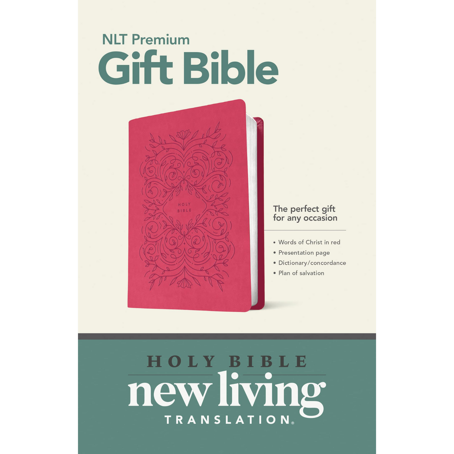 NLT Premium Gift Bible, Leatherlike