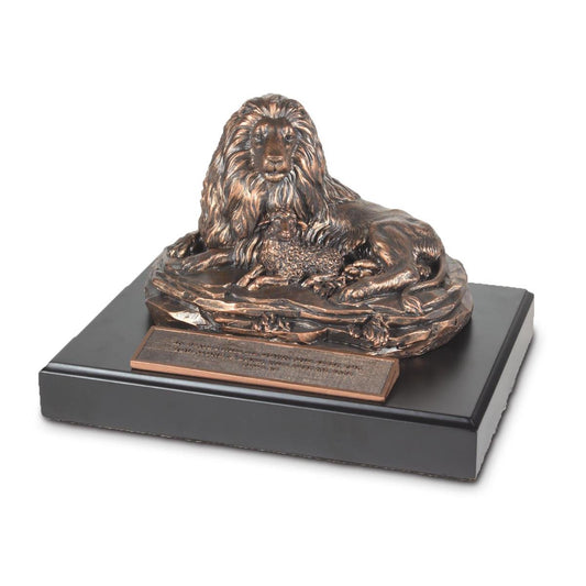Sculpture: Lion & The Lamb (#20131)
