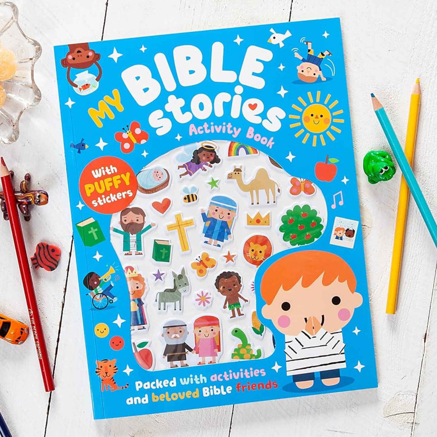 My Bible Stories Activity Book (Blue)