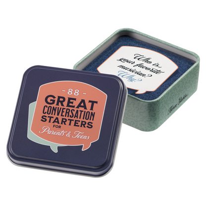 88 Great Conversation Starters for Parents & Teens (TIN037)