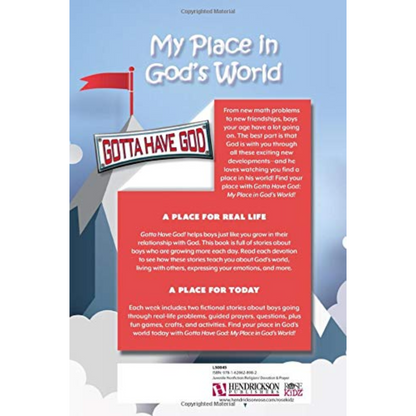 My Place in God’s World 52-Week Devotional for (Boys Ages 6-9)