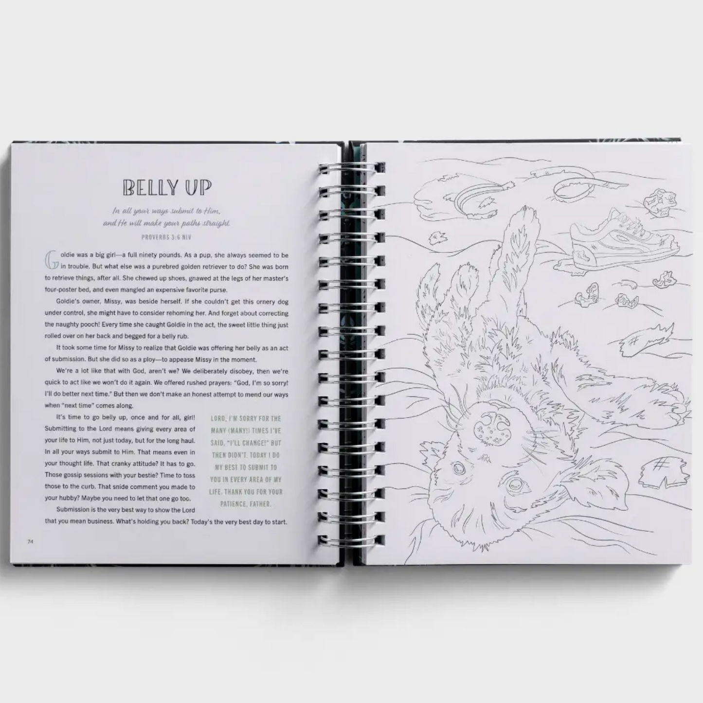 Be Still & Know: Devotional Coloring Book (#J9592)