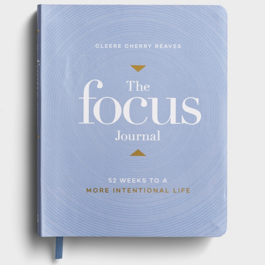 The Focus Journal: 52 Weeks to a More Intentional Life (#J9610)